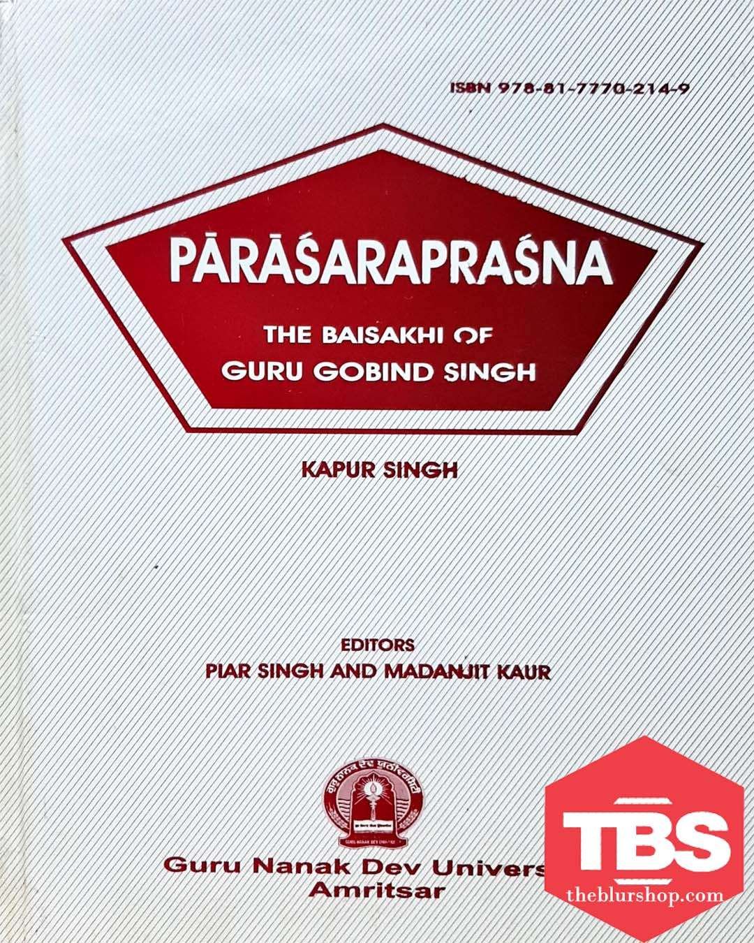 Parasaraprasna