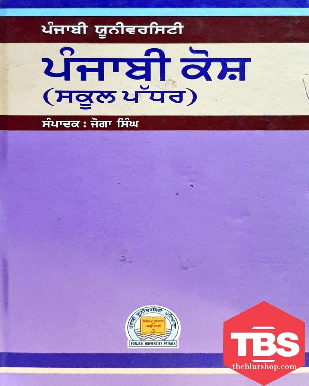 Punjabi Kosh (School Level)