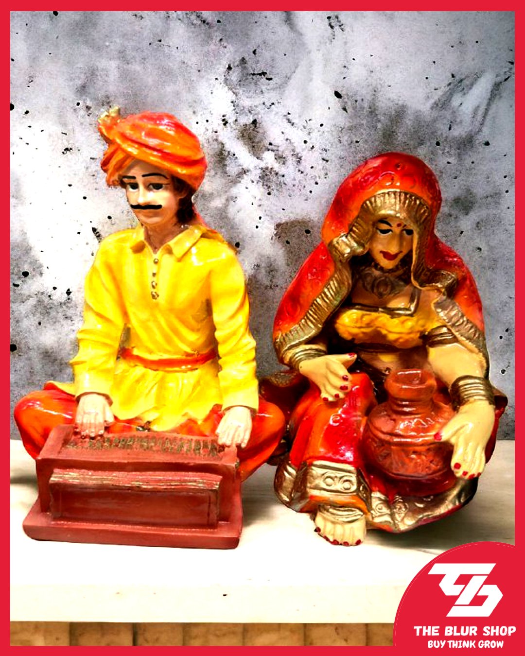 Rajasthani Showpiece Set for Home and Office Decor