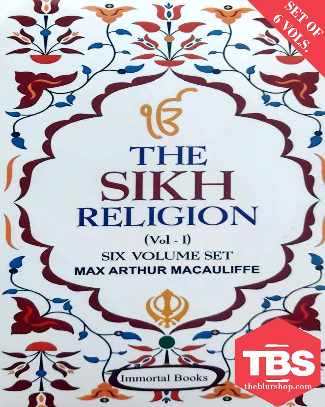 The Sikh Religion English Book Set Of 6 Vols.