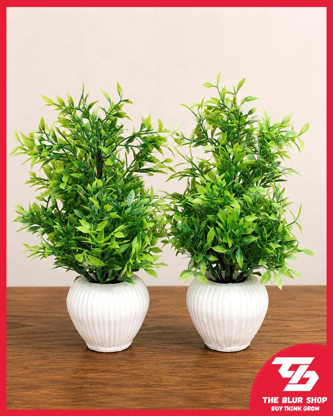 Mini Green Leaf Pot 2 Piece