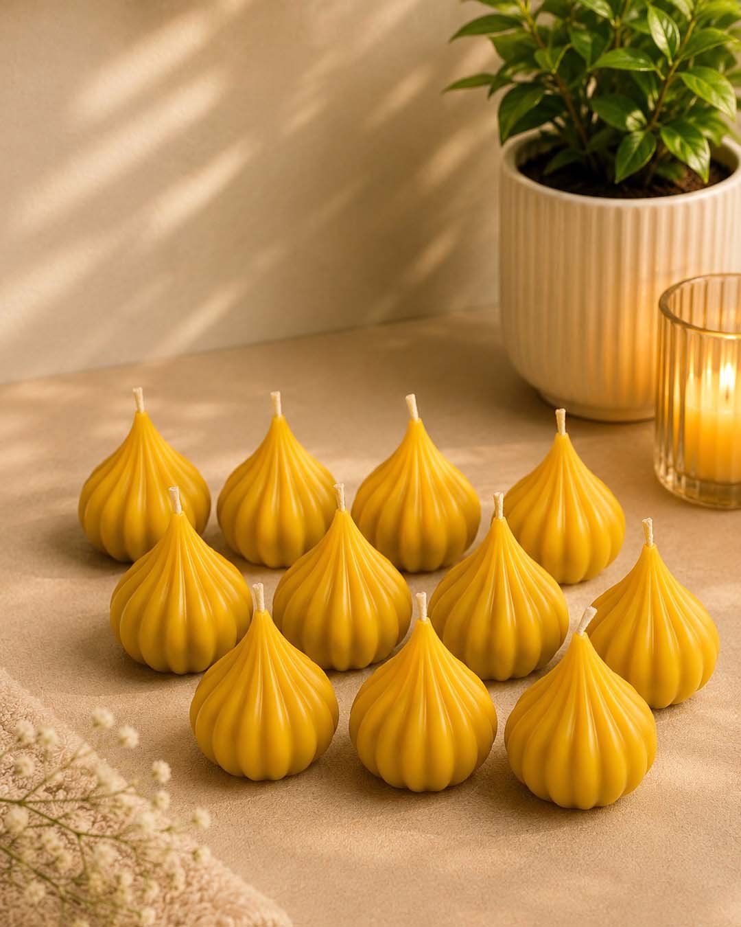 Lyf Trend Modak Candle – 10 Piece Set